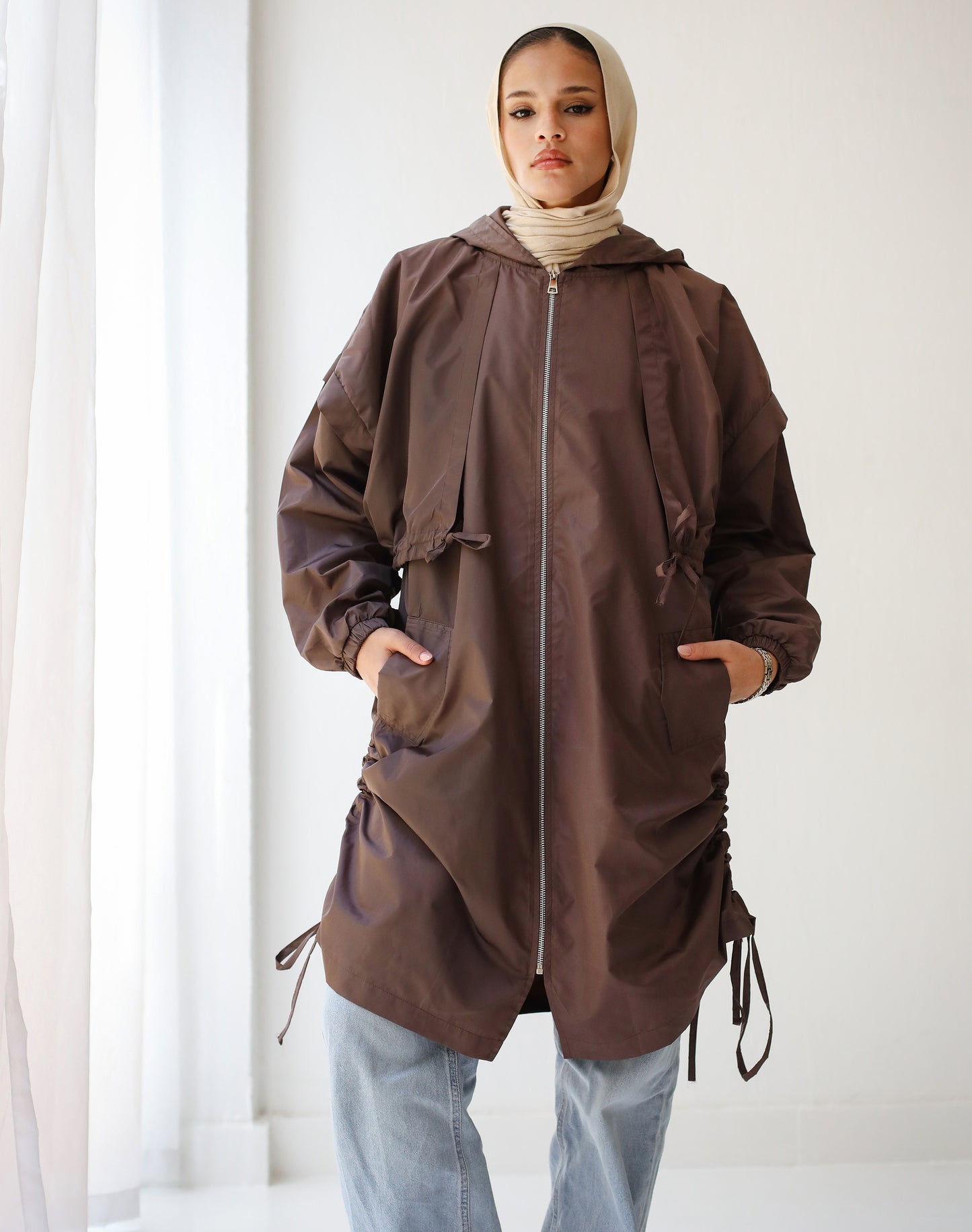 Waterproof Jacket - Brown