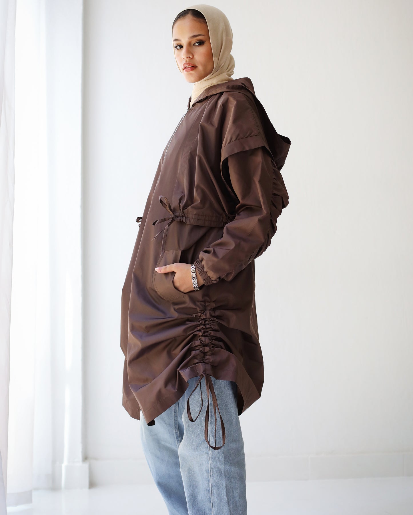 Waterproof Jacket - Brown