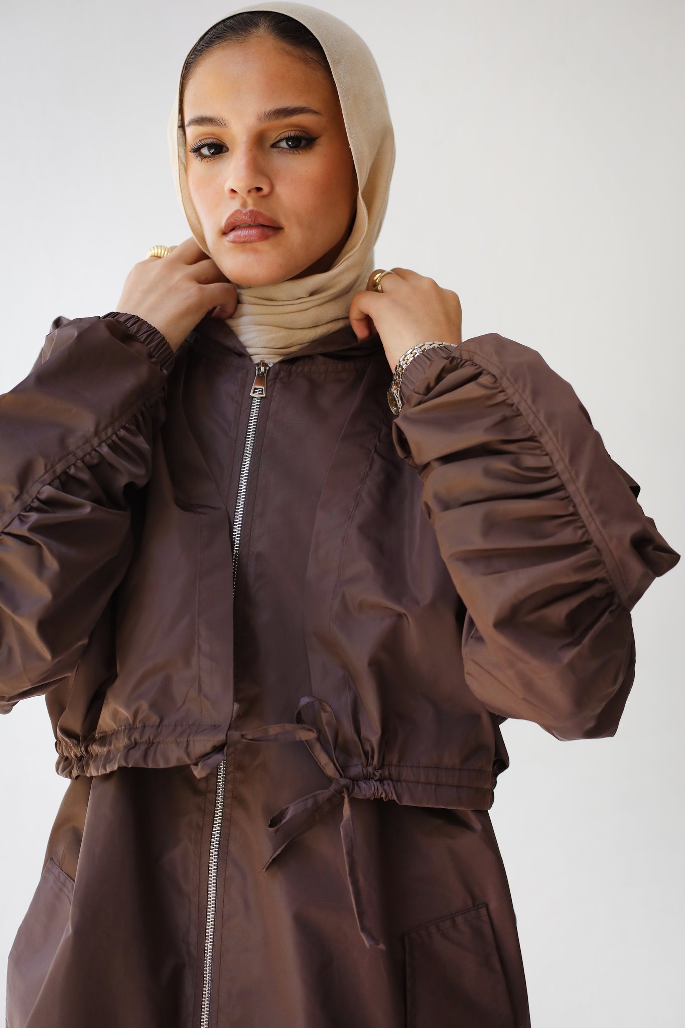 Waterproof Jacket - Brown