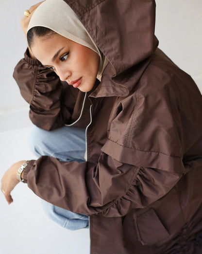 Waterproof Jacket - Brown